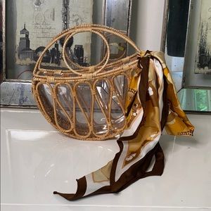 ❇️ Zimmermann Cane Woven Handbag